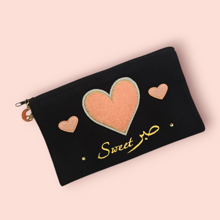 Sweet Sabr Canvas Pouch