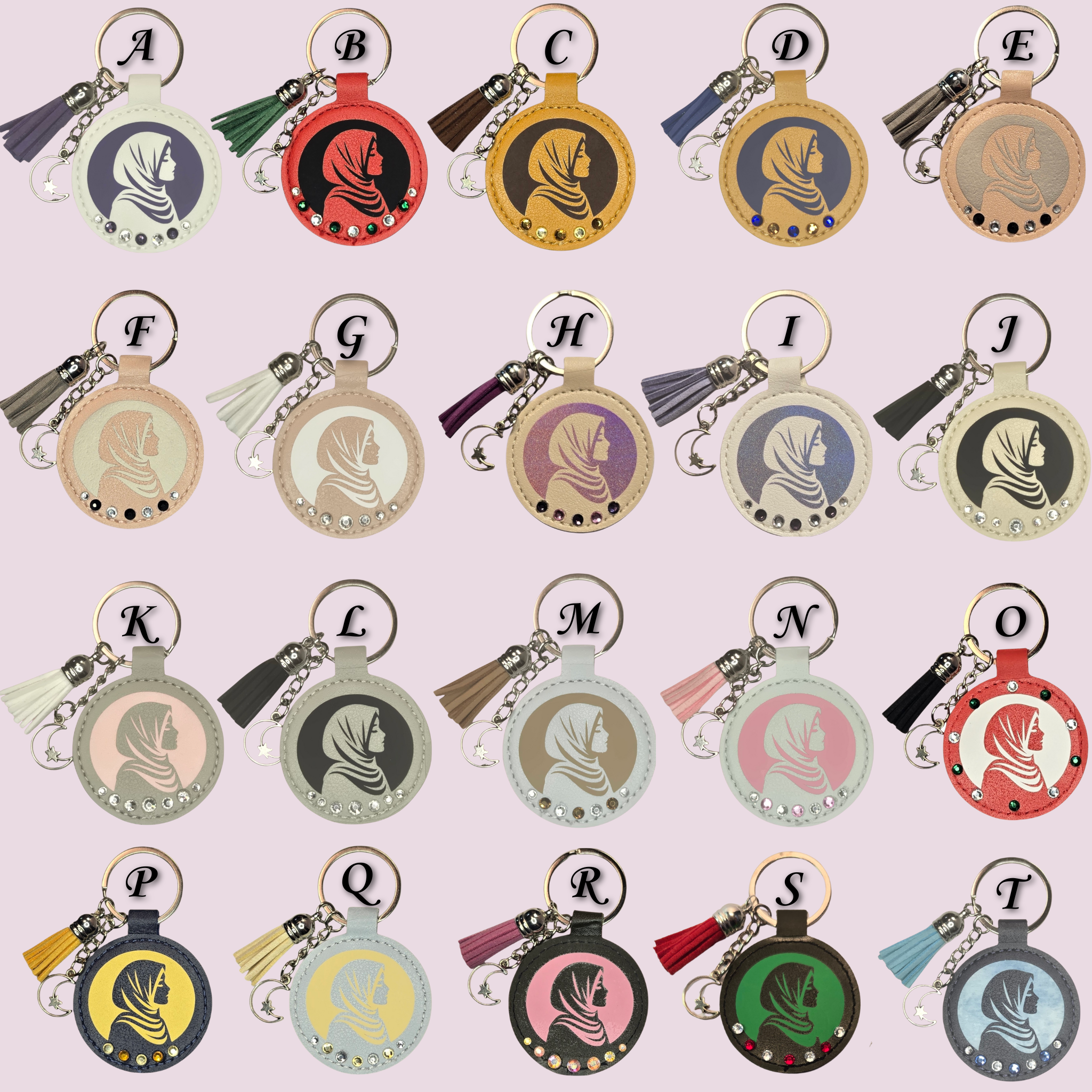 Noor Silhouette - Keychain