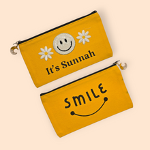 Smile It's Sunnah Canvas Pouch