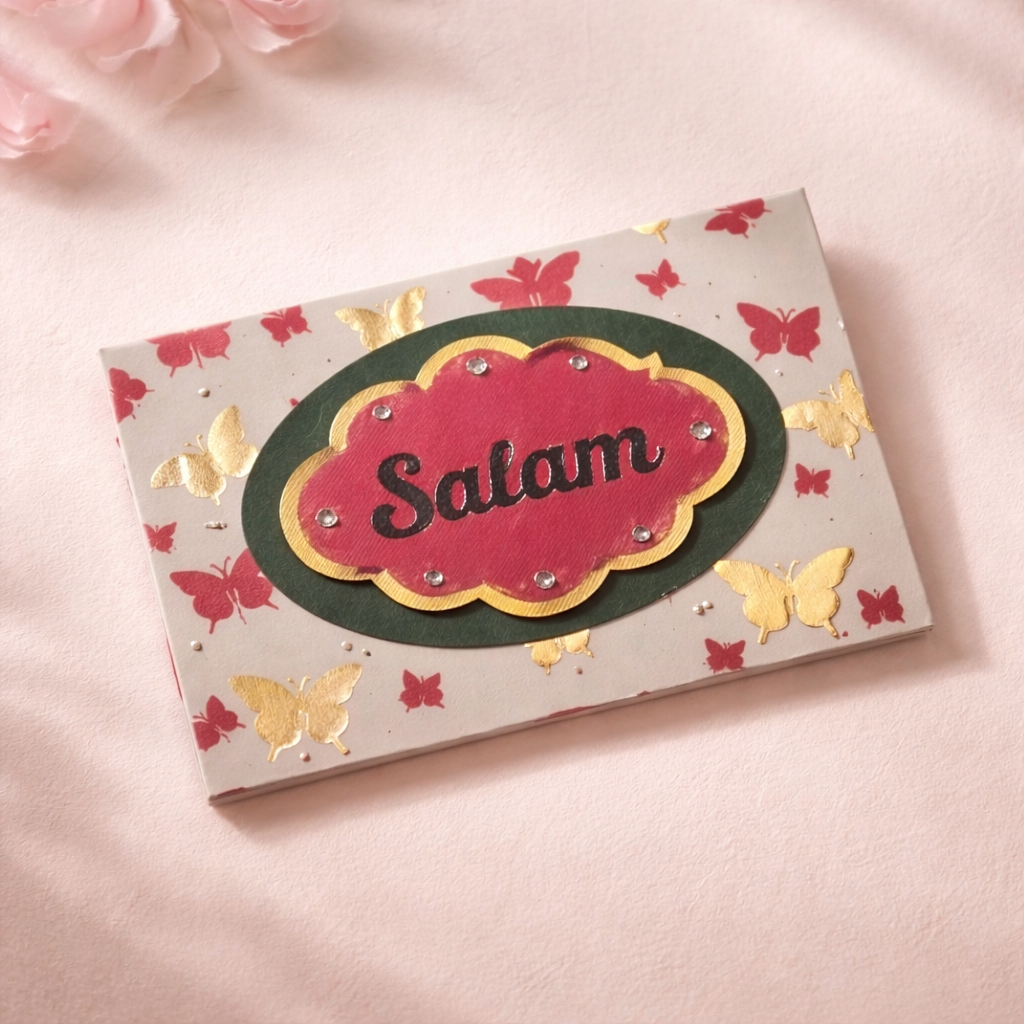 Golden Monarch - Salam Card