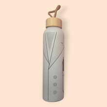 Personalized glass water bottle